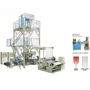 Tres capas extrusor de film